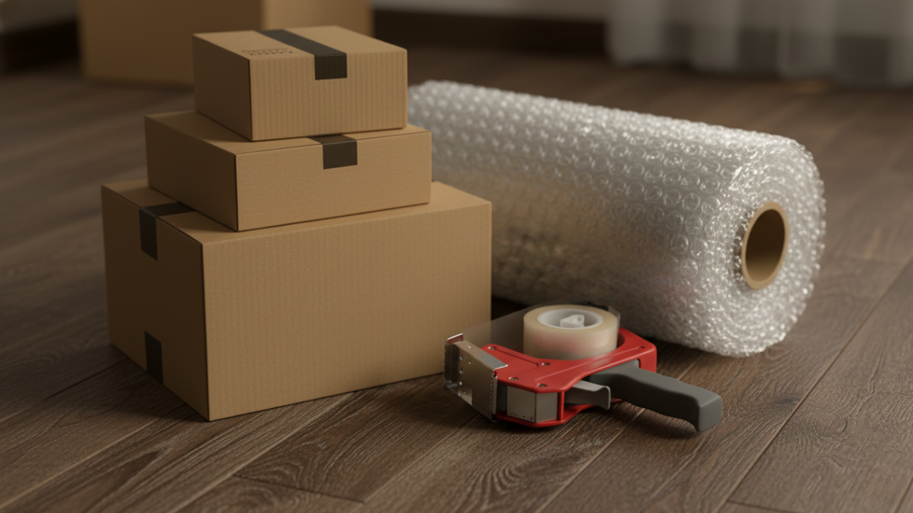 Livraison des Fournitures de Déménagement - Go déménagement Montpellier